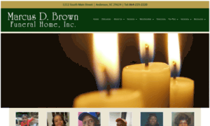 Marcusdbrownfuneralhome.com thumbnail