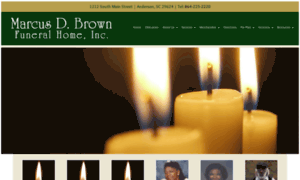 Marcusdbrownfuneralhome.net thumbnail