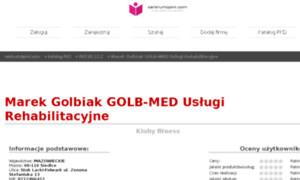 Marek-golbiak-golb-med-uslugi-rehabilitacyjne-siedlce.centrumopinii.com thumbnail