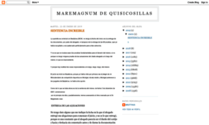 Maremagnumdequisicosillas.blogspot.com.es thumbnail