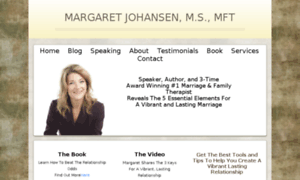 Margaretjohansen.com thumbnail