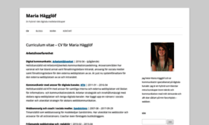 Maria.hagglof.info thumbnail