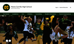 Mariacarrillohighschool.com thumbnail