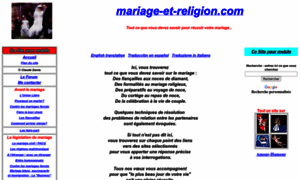 Mariage-et-religion.com thumbnail