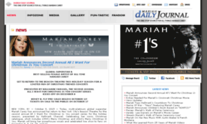 Mariahdaily.com thumbnail