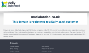 Marialondon.co.uk thumbnail
