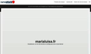 Marialuisa.fr thumbnail