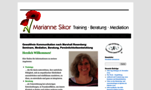 Marianne-sikor.de thumbnail