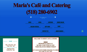 Mariascafeandcatering.com thumbnail