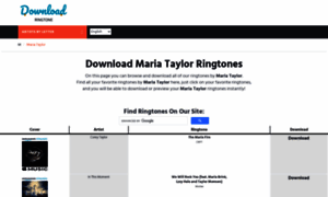 Mariataylor.download-ringtone.com thumbnail