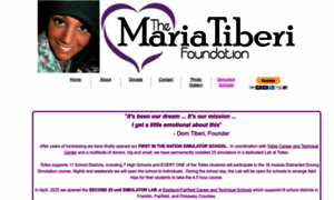 Mariatiberifoundation.org thumbnail