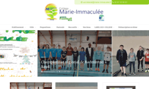 Marie-immaculee.fr thumbnail