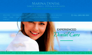 Marina-dental.com thumbnail