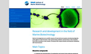 Marine-biotechnologie.de thumbnail