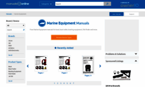 Marine.manualsonline.com thumbnail
