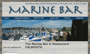 Marinebar.drupalgardens.com thumbnail