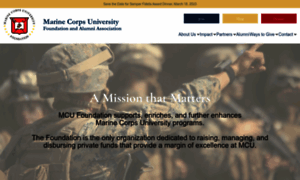 Marinecorpsuniversityfoundation.org thumbnail