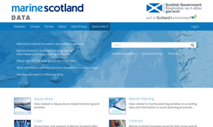 Marinedata.scotland.gov.uk thumbnail