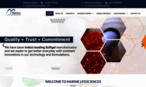 Marinelifesciences.in thumbnail