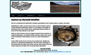 Marinellishellfish.com thumbnail