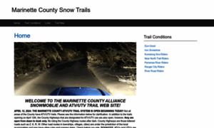 Marinettecosnowtrails.com thumbnail