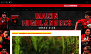 Marinhighlandersrugby.org thumbnail