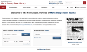 Marinij.newspaperarchive.com thumbnail
