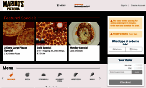 Marinospizzeria.net thumbnail