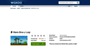 Mario-bros-y-luigi.waxoo.com thumbnail