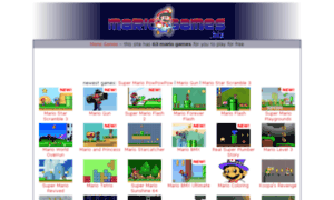 Mariogames.biz thumbnail