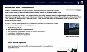 Marioncountypartnership.com thumbnail