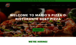 Mariospizzaabq.com thumbnail