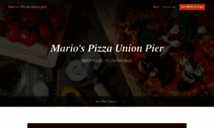 Mariospizzaunionpier.com thumbnail