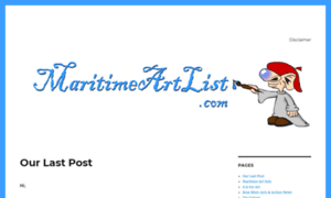 Maritimeartlist.com thumbnail