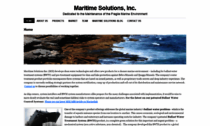 Maritimesolutionsinc.com thumbnail