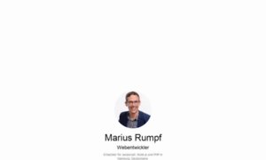 Mariusrumpf.de thumbnail