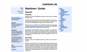 Markdown.de thumbnail
