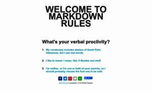 Markdownrules.com thumbnail