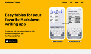 Markdowntables.app thumbnail