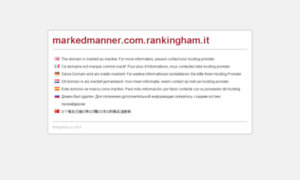 Markedmanner.com.rankingham.it thumbnail