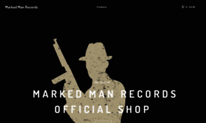 Markedmanrecords.bigcartel.com thumbnail