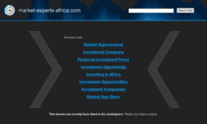 Market-experts-africa.com thumbnail