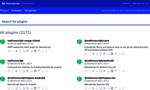 Market.nativescript.org thumbnail