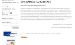 Market.opis-gaming.com thumbnail