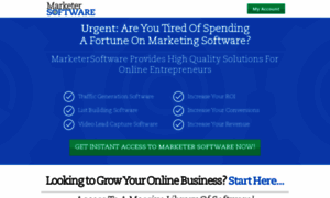 Marketersoftware.com thumbnail