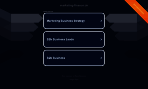 Marketing-finance.de thumbnail