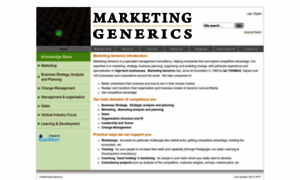 Marketing-generics.com thumbnail