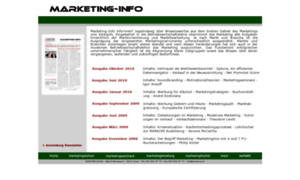 Marketing-info.ch thumbnail