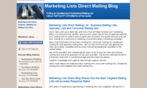 Marketing-lists-direct-blog.com thumbnail