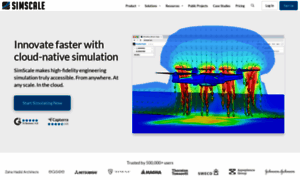 Marketing.simscale.com thumbnail